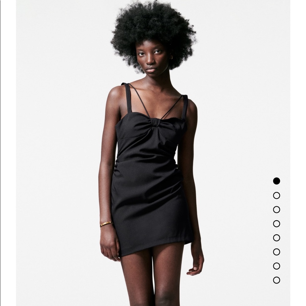 XS NWT ZARA DRESS, black Zara dress
